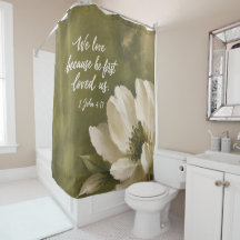 WE LOVE BECAUSE HE FIRST LOVED US | Wedding Gift