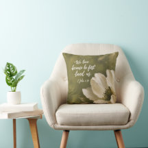 WE LOVE BECAUSE HE FIRST LOVED US | Wedding Gift