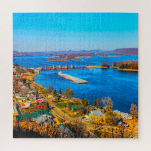 We love Bellevue Iowa. Jigsaw Puzzle