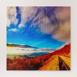 We love Blue Ridge Mountains Virginia. Jigsaw Puzzle