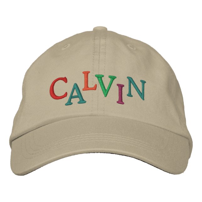 We Love CALVIN Horse Racing Cap (Front)