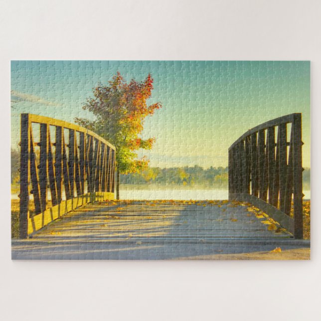 We love Copper Creek in Iowa. Jigsaw Puzzle (Horizontal)