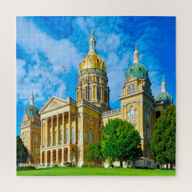We love Des Moines Iowa. Jigsaw Puzzle (Vertical)