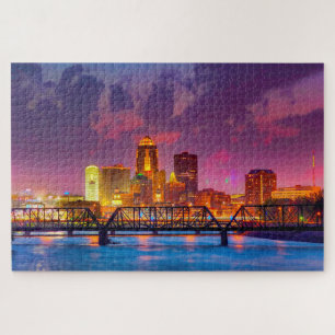 We love Des Moines Iowa. Jigsaw Puzzle