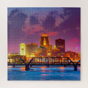 We love Des Moines Iowa. Jigsaw Puzzle