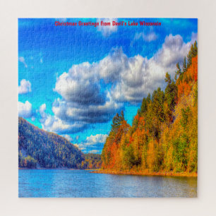 We love Devils Lake Wisconsin. Jigsaw Puzzle