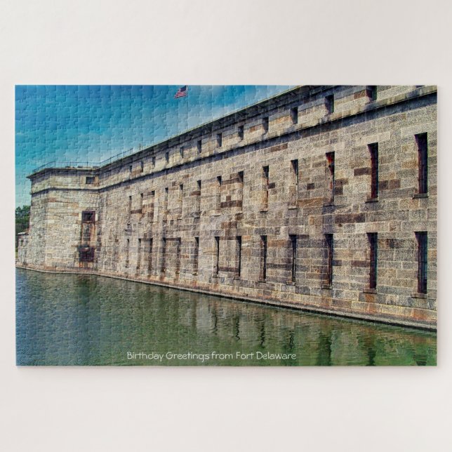 We Love Fort Delaware Jigsaw Puzzle (Horizontal)