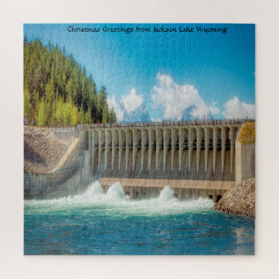 We Love Jackson Lake Wyoming. Jigsaw Puzzle
