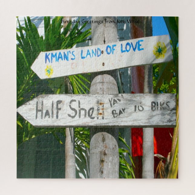 We Love Key West en Floride Jigsaw Puzzle (Vertical)