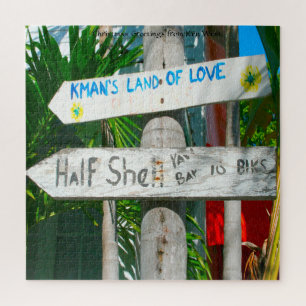 We Love Key West in Florida Jigsaw Puzzle