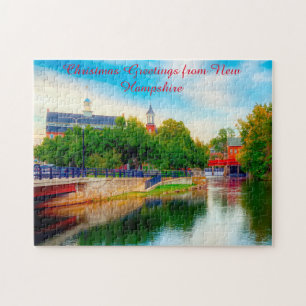 We love Laconia New Hampshire Jigsaw Puzzle