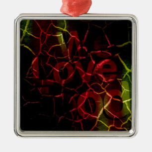 We love metal ornament