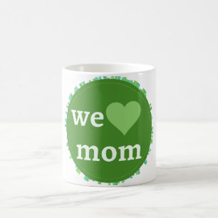 We Love Mom Gift from Twins Coffee Mug