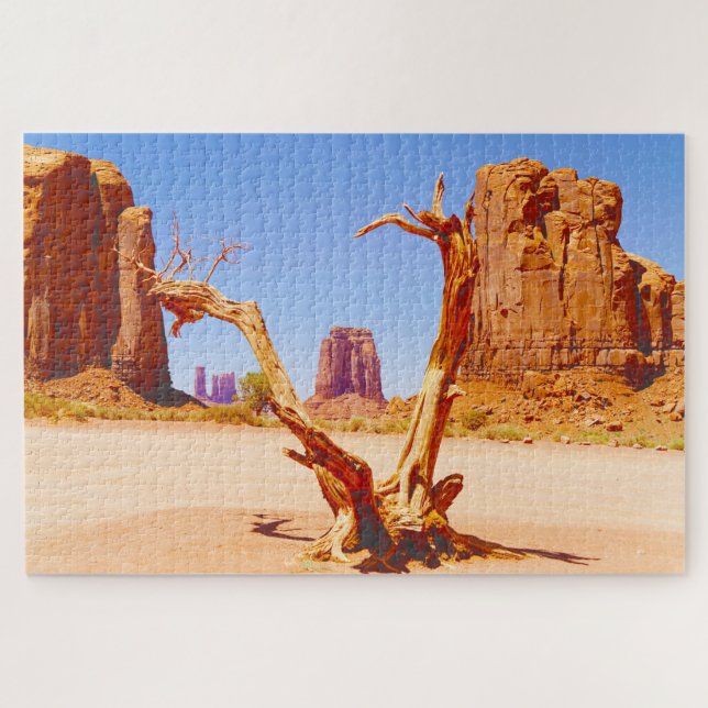 We Love Monument Valley Utah Jigsaw Puzzle (Horizontal)