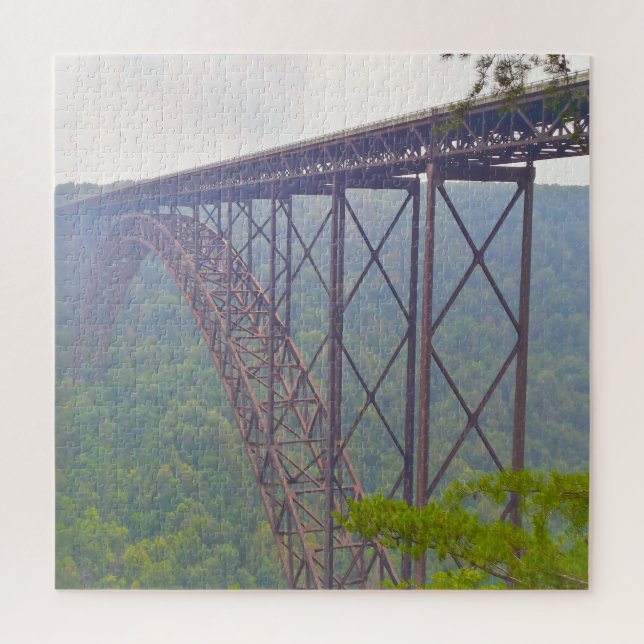 We love New Rivers Gorge West Virginia. Jigsaw Puzzle (Vertical)