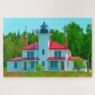 We love Raspberry Island Wisconsin. Jigsaw Puzzle