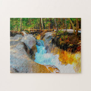 We love Rushing Water Gorge New Hampshire Jigsaw Puzzle