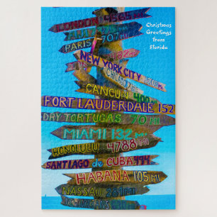 We Love Sign Posts en Floride Jigsaw Puzzle