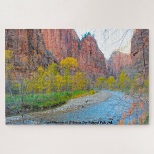 We Love St. George Zion National Park Utah Jigsaw  Jigsaw Puzzle
