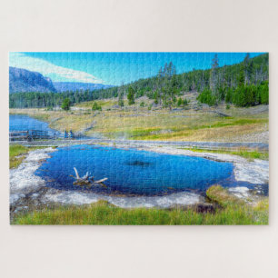We Love Terrace Hot Springs Wyoming Jigsaw Puzzle