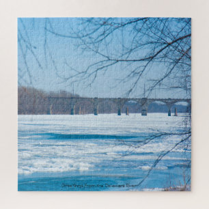 We Love the Delaware River Jigsaw Puzzle