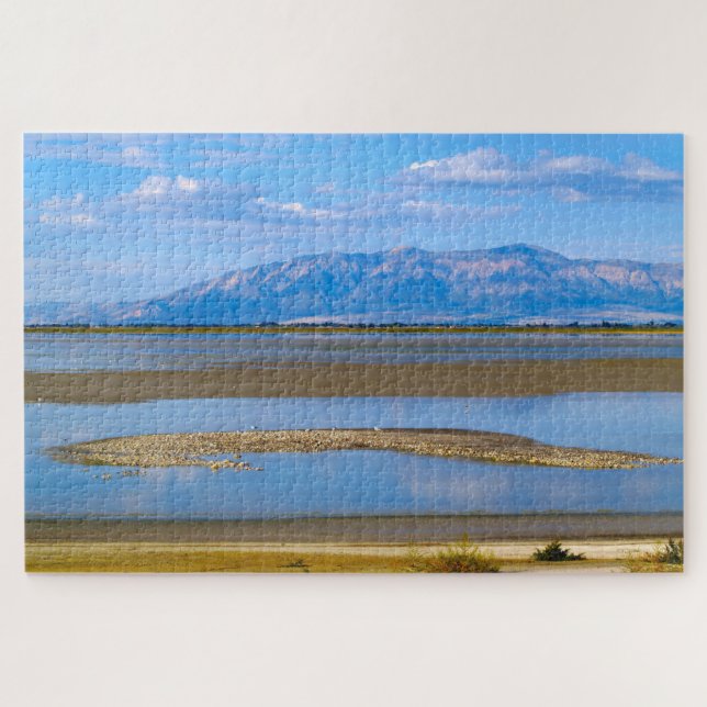 We Love The Great Salt Lake Utah Jigsaw Puzzle (Horizontal)
