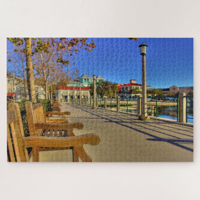 We Love The Riverside Florida Jigsaw Puzzle (Horizontal)