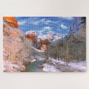 We Love Virgin River National Park Utah Jigsaw Puzzle