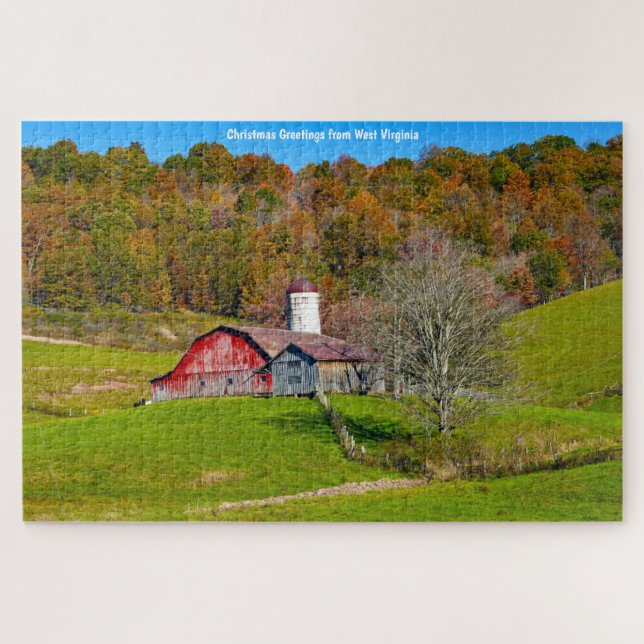 We love West Virginia. Jigsaw Puzzle (Horizontal)