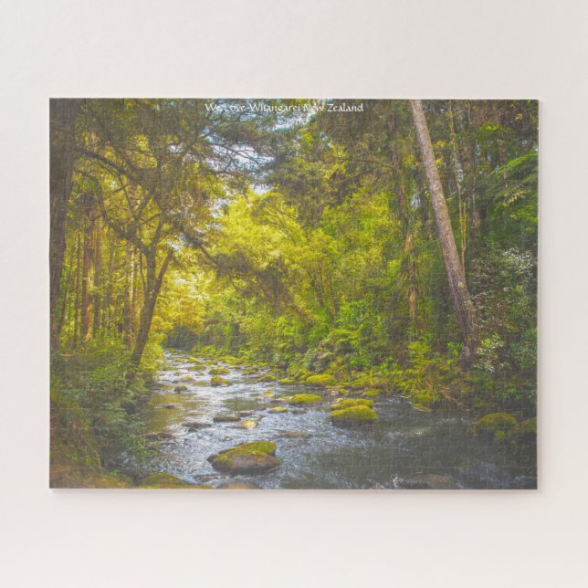 We Love Whangarei New Zealand Jigsaw Puzzle (Horizontal)