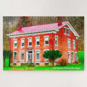 We love Wheeling West Virginia. Jigsaw Puzzle