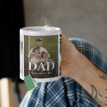 We Love You Dad 5 Photo Collage Coffee Mug<br><div class="desc">Celebrate Dad with a heartfelt, personalized touch. This trendy 5-photo coffee mug is the perfect gift for birthdays or Father’s Day, allowing you to showcase five cherished memories in one beautiful keepsake. Featuring a cheerful “We love you, Dad” message alongside your children’s names, it’s a meaningful way to remind him...</div>