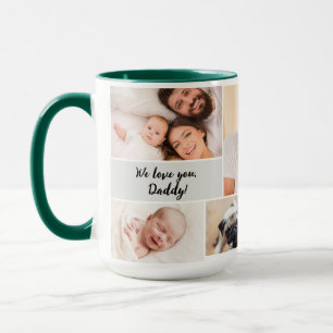 We love you Daddy! First father's day Photo Mug