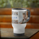 We Love You Daddy Photo Collage Travel Mug<br><div class="desc">Celebrate Father's Day in an incredibly special way with our Personalized Father's Day Travel Mug. Featuring a unique 6 photo collage of your children, this mug is more than a drinking vessel, it's a keepsake. Embellished with the heartfelt words 'we love you daddy' in a trendy blue gradient font and...</div>