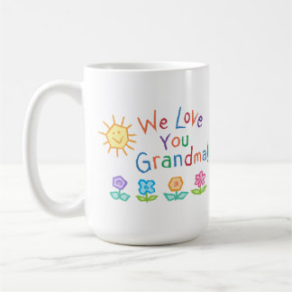 We Love You Grandma Classic Mug