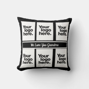 We Love You Grandma Throw Pillow