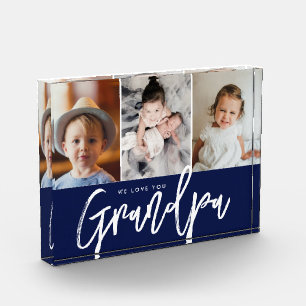 We love you Grandpa Blue Grandchildren photos