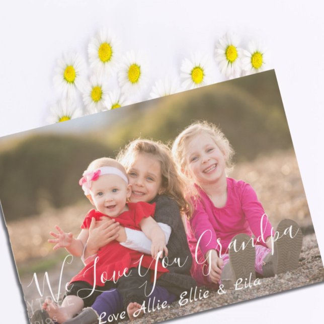 We Love you Grandpa Father's Day Card (Creator Uploaded)