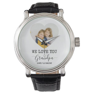 We Love You Grandpa    Personalized eWatch Watch