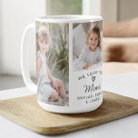 We Love You Mimi Grandkids Photo Collage Coffee Mug<br><div class="desc">A thoughtful keepsake photo gift for Mimi, Grandma, Gigi, Nana, or other name with a 3 photo collage of her precious grandchildren. Personalize with your selected photos and customize the text template with names. This coffee or tea mug is a wonderful choice for Mother's Day, Birthday, Christmas, Grandparents Day and...</div>
