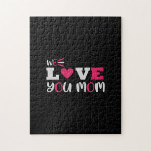 we love you mom jigsaw puzzle