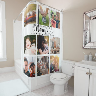 We Love You Mom Script Kids Names Photo Collage