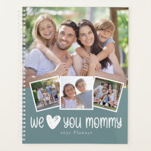 We Love You Mommy Photo Collage Planner
