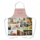 WE LOVE YOU NANA Grandmother Photo Collage Pink