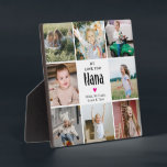 We Love You Nana' Photo Collage Gift Plaque<br><div class="desc">Create your very own unique gift for Grandma with this adorable photo collage display plaque. Showcase 8 of your favourite square photos and personalize it with the sweet message 'We Love You Nana, ' a charming heart, and all the grandchildren's names. This memorable keepsake is perfect for making Grandma feel...</div>