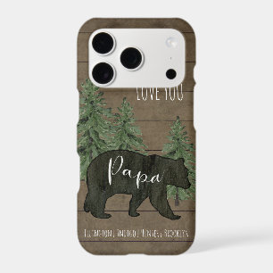 We Love You Papa Bear Forest Personalized