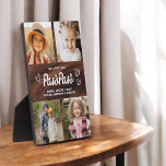 We Love You PawPaw Rustic Wood Photo Collage Plaque<br><div class="desc">The PawPaw We Love You Heart Modern Photo Collage Plaque is a touching and personalized gift that showcases your love for your grandfather. This beautifully designed plaque features a heart-shaped photo collage, allowing you to add your favourite family pictures in a modern and stylish layout. The heartfelt "We Love You,...</div>
