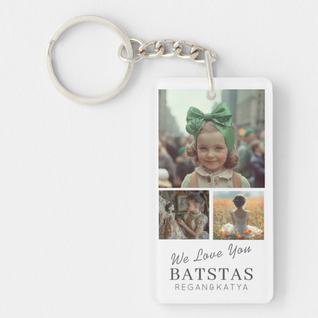 We Love You Photo Keychain (Front)