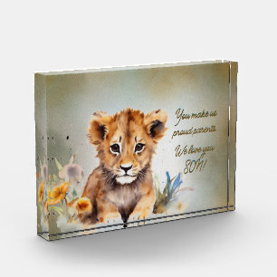 We love you SON! Photo Block