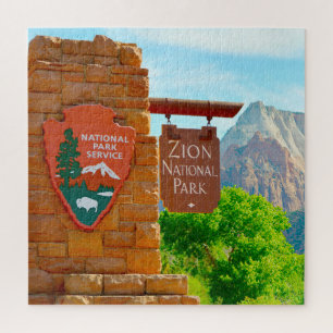 We Love Zion National Park Utah Jigsaw Puzzle